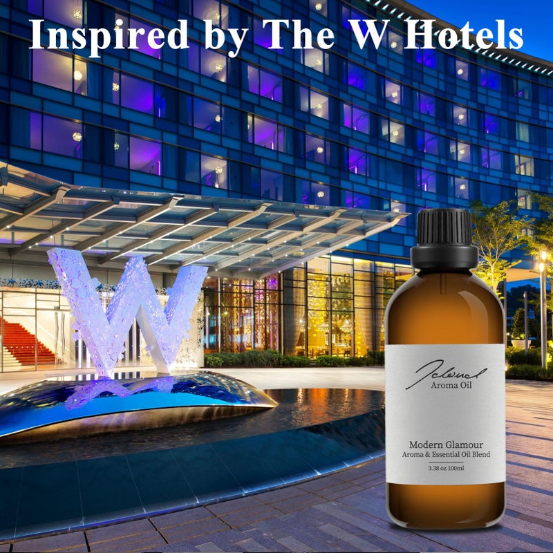 JCLOUD Modern Glamour Essential Oil - Inspired by W Hotel Scent - Pure Aromatherapy Diffuser Oil with Rose and Cedarwood, Home Luxury & Hotel Scents - 100mL - Image 3