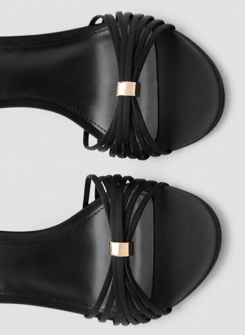 MANGO  Heeled sandals with straps for Women | Best Price UAE