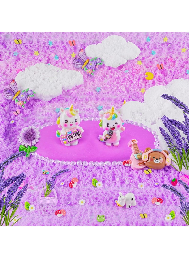 FLYHSO 6 Pack Slimes, Purple Slime for Kids, Butter Cloud Slime kit for Girls Ages 6-12, Toys for Girls and Boys, Birthday Ramadan Gifts Party Favors for Kids Goodie Bag Stuffers - Image 4