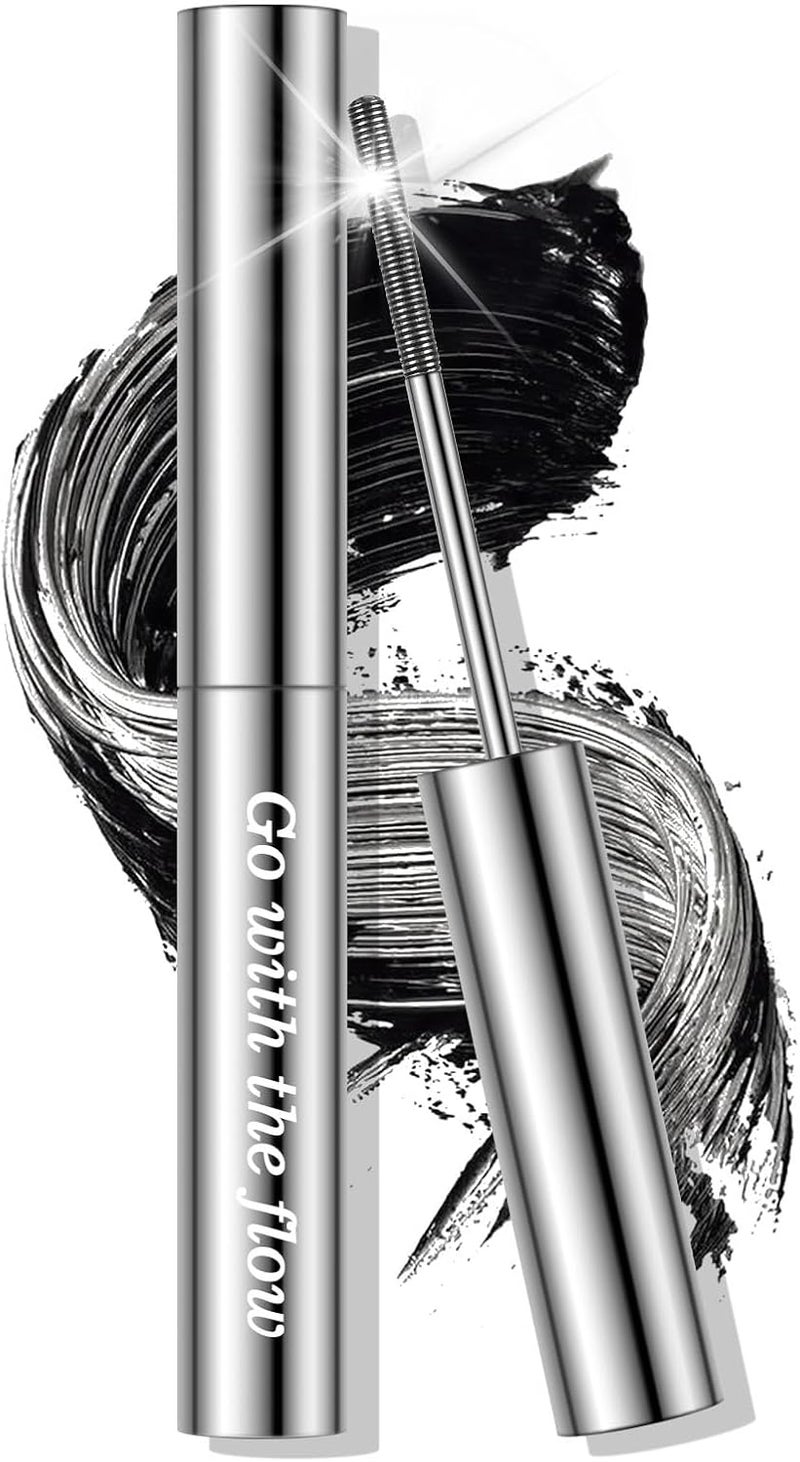 ماسكارا معدنية قابلة للغسل من كيدا باللون الأسود، رفيعة جداً، تمنح تجعيداً فائقاً وحجماً، فرشاة معدنية بدون شعيرات، ماسكارا تدوم دون تقشر أو تلاشي للصبغة