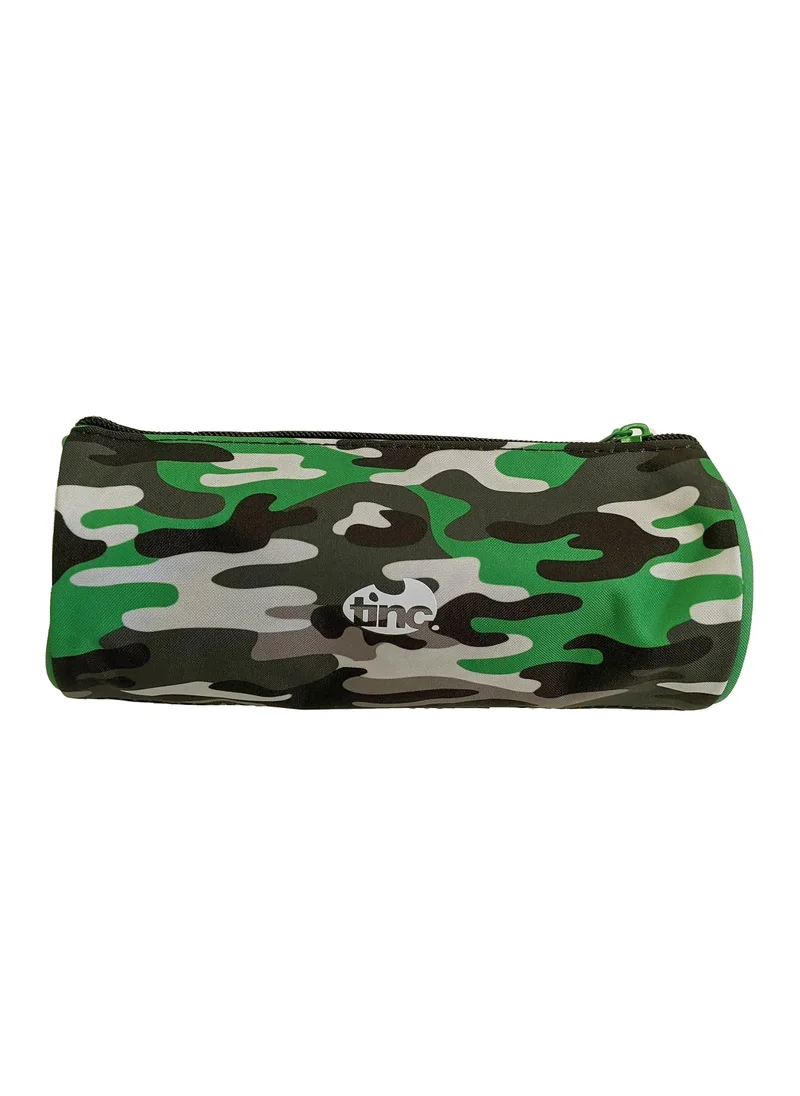 Tinc Hugga Camo Barrel Pencil Case