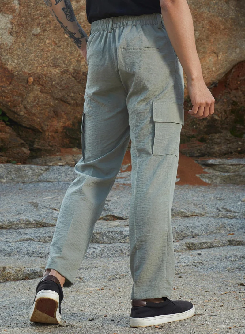 CAHOOT  Lightweight - Crinkled Utility Trousers for Men | Best Price UAE