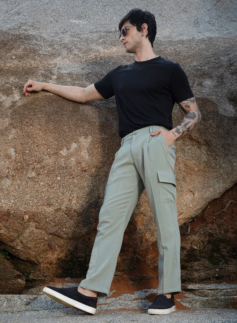 CAHOOT  Lightweight - Crinkled Utility Trousers for Men | Best Price UAE