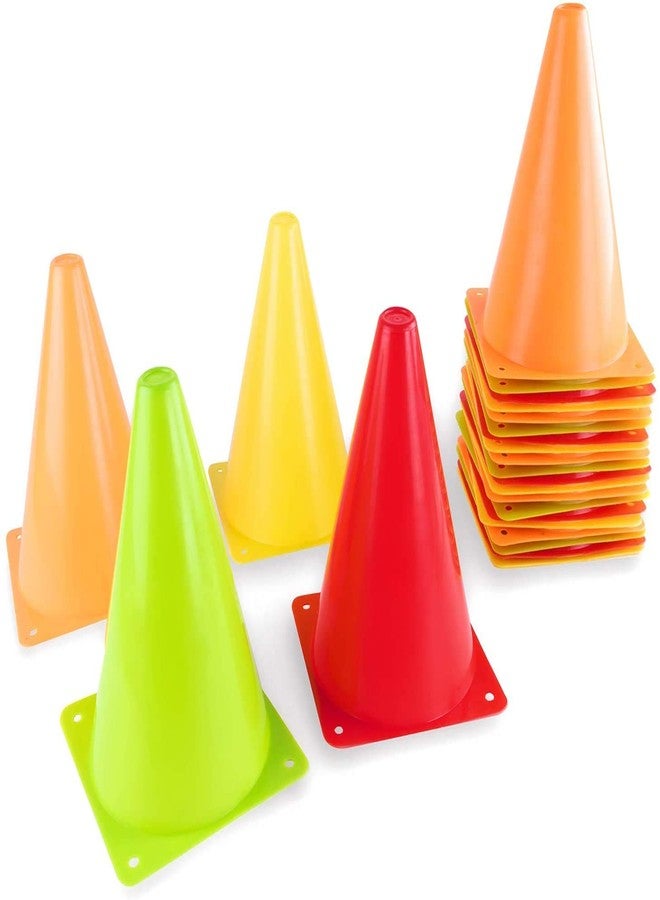 Toyshine 6 Inches Plastic Multicolored Stacking Cones | Perfect for Sports Training | Set of 6, Assorted Color (SSTP) - Image 2