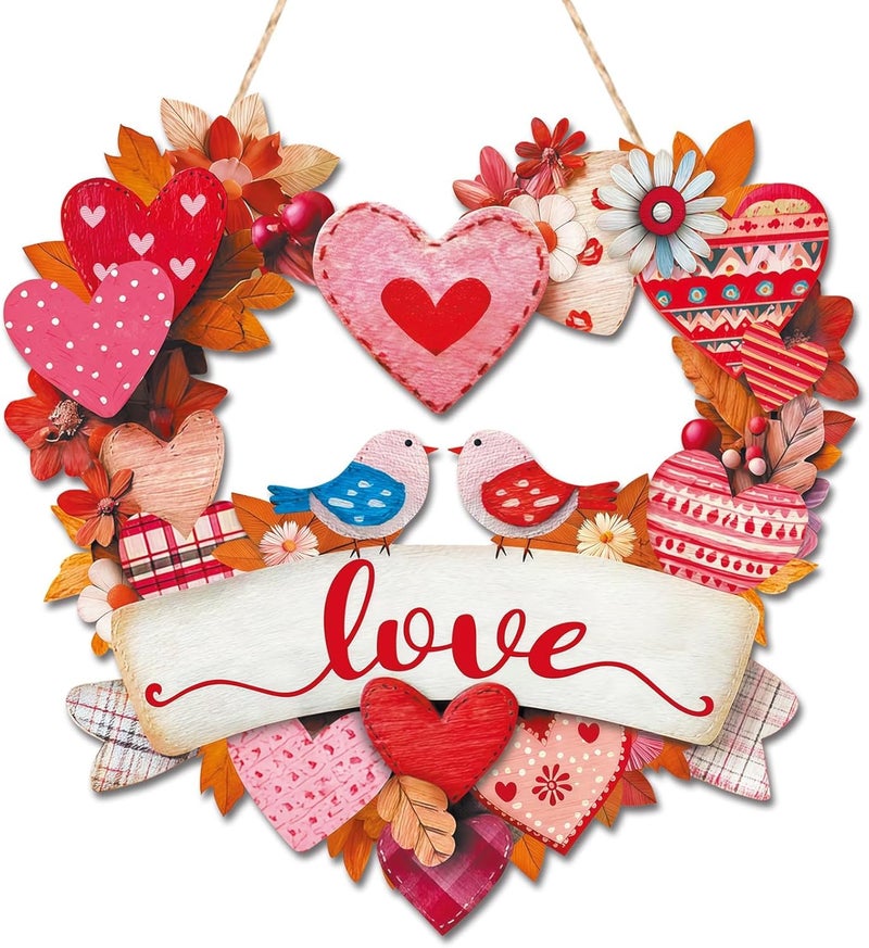 Hoblynth Valentine's Day Door Sign