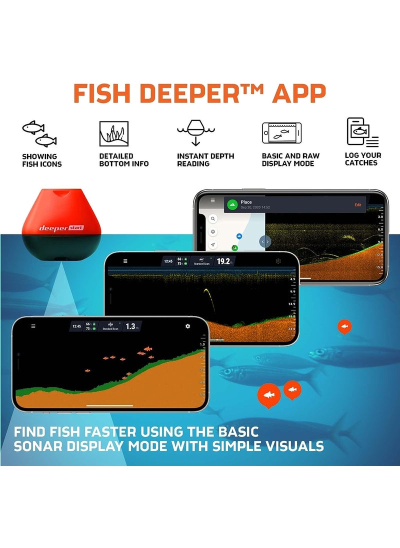 DEEPER - Start Portable Smart Fish Finder and Depth Finder - Image 1