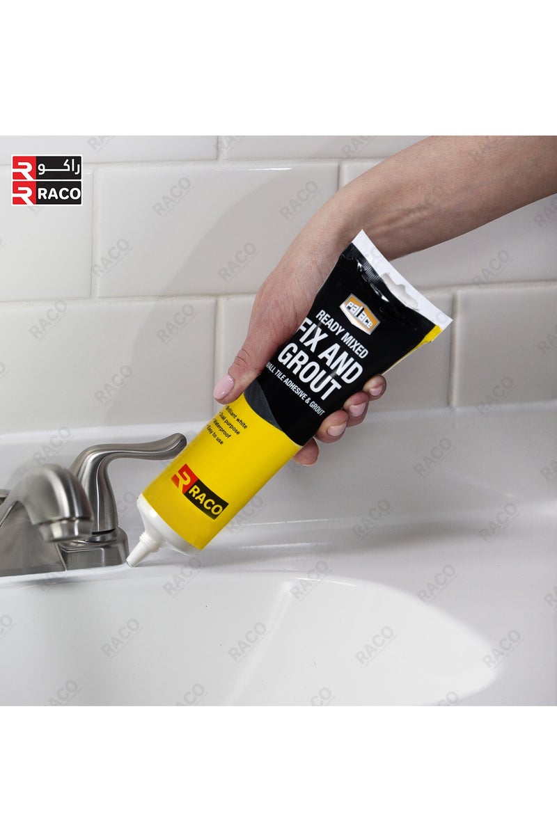 RACO RACO Langlw White Grout Filler Tube Waterproof Grout Sealer Adhesive Restore and Renew Tile Joints Line and Gaps 330g  - Image 2