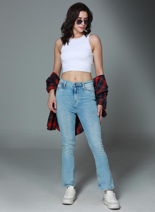 هاي ستار جينز بقصة سليم فت وخصر عالي - Image 5