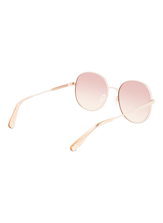 Longchamp نظارة شمسية دائرية للحماية من الأشعة فوق البنفسجية للنساء - LO161S-703-5919 - مقاس العدسة: 59 ملم - Image 5