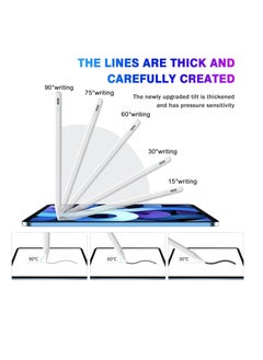 Generic Stylus Pen for iPad 10th&9th Generation,Fast Charge for Apple iPad Pencil with Palm Rejection,Compatible with 2018-2024 iPad10/9/8/7/6 Gen,iPad Pro 13" M4/12.9"/11",iPad Air 3/4/5/M2,iPad Mini 5/6  - Image 4
