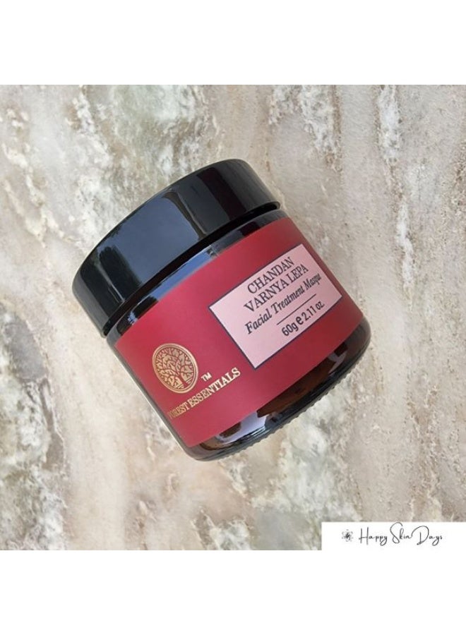 Forest Essentials Chandan Varnya Face Pack | Ayurvedic Hydrating Facial Lepa with Sandalwood | For Skin Toning, Smoothening & Radiance - Image 4