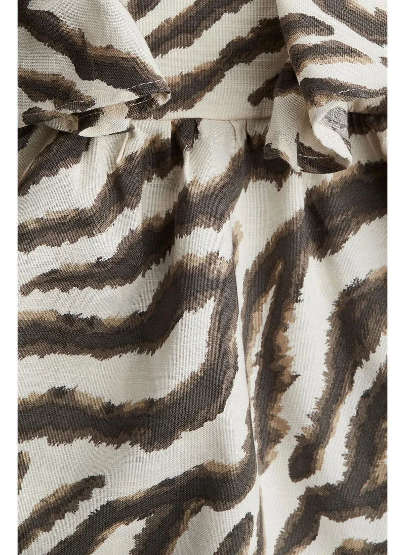 H&M Flounced dress