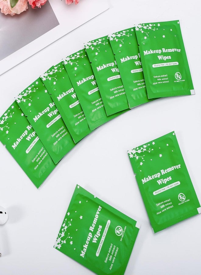 Vyndicca 100 PCS Makeup Remover Wipes, Individually Wrapped Wet Wipes for Makeups Remover, Travel Size Facial Cleansing Wipe Bulk, Makeup Wipe for Travel Wedding Hotel - Image 5