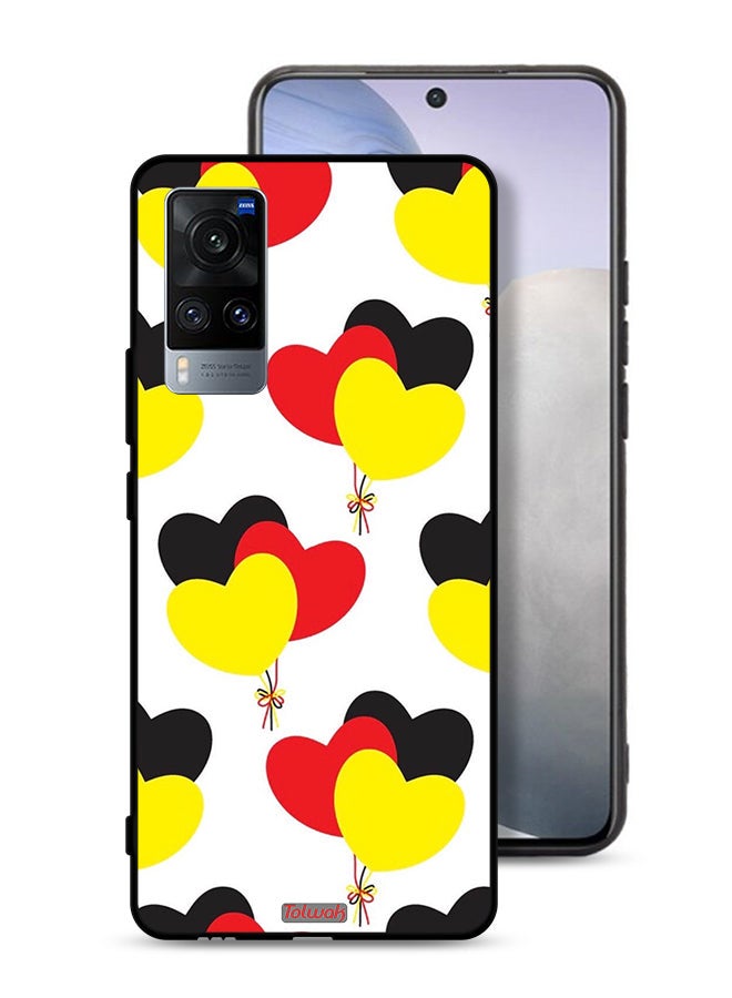 Tolwak Vivo X60 Protective Case Cover Three Hearts Bunch - Image 1