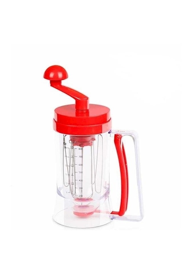 Pancake Mixer and Dispenser with Measurements Perfect for Making Cupcakes, Pancakes and Muffins