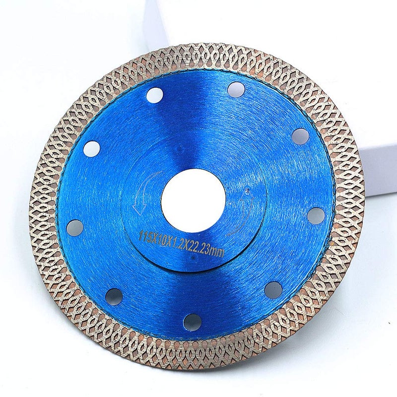 DAPRO 4.5 Inch 2Pcs/Box Super Thin Diamond Tile Blade Porcelain Saw Blade for Cutting Porcelain Tile Granite Marbles - Image 1