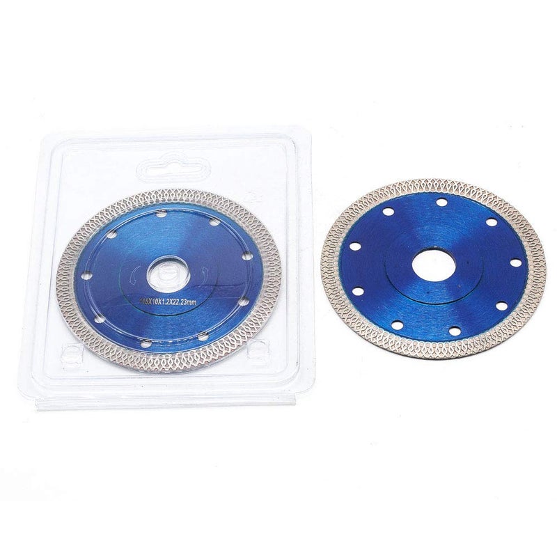 DAPRO 4.5 Inch 2Pcs/Box Super Thin Diamond Tile Blade Porcelain Saw Blade for Cutting Porcelain Tile Granite Marbles - Image 4