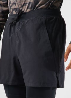 UNDER ARMOUR 5"2 In 1 Logo Shorts  - Image 4