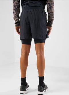 UNDER ARMOUR 5"2 In 1 Logo Shorts  - Image 3