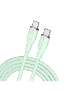 VOLTME USB C Charger Cable, 100W E-Marker USB C to USB C Cable 6ft, Type C Charging Cable Fast Charge for MacBook Pro 2021, iPad Pro 2021, iPad Air 4, Galaxy S21, Pixel, Switch (Green)  - Image 1
