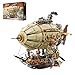 PANTASY Steampunk Airship Model Kit for Adults DualLayer Zeppelin with GearDriven Mechanical System DIY Building Blocks Set Retro SciFi Construction Toy for Collectors Display - Image 3