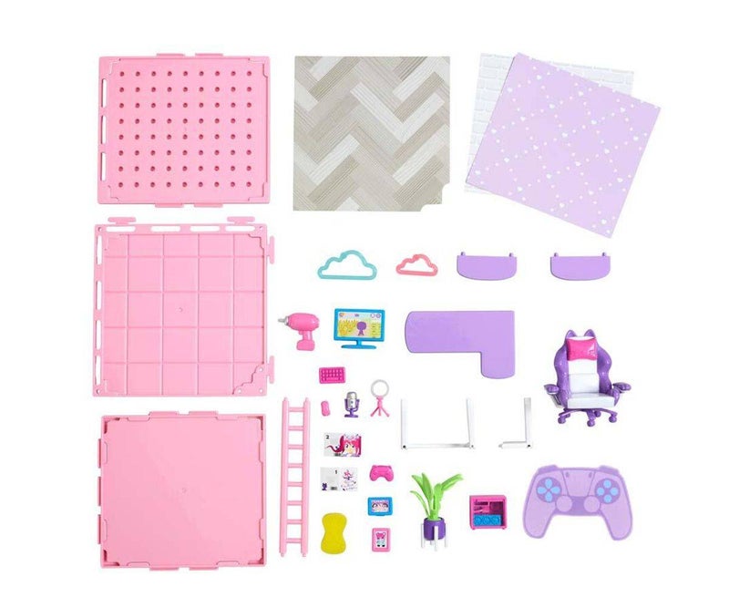 Suite Spaces Unbox & Build Game Room Room Set (20 Accessories) - Image 4