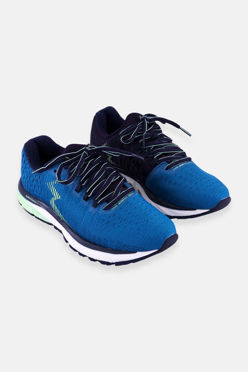 361 Degrees أحذية جري نسائية ستراطة مع أربطة، أزرق تركوازي/مجموعة - Image 1