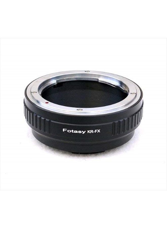 Fotasy Premier Konica AR Lens to Fuji X Lens Adapter, Compatible with Fujifilm X-Pro1 X-Pro2 X-E1 X-E2 X-E3 X-A5 X-M1 X-T1 X-T2 X-T3 X-T10 X-T20 X-T30 X-H1 - Image 1