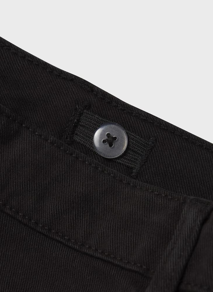 نيم ات بنطلون واسع الساق للشباب - Image 3