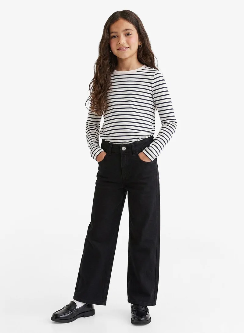 NAME IT Youth Wide Leg Trousers