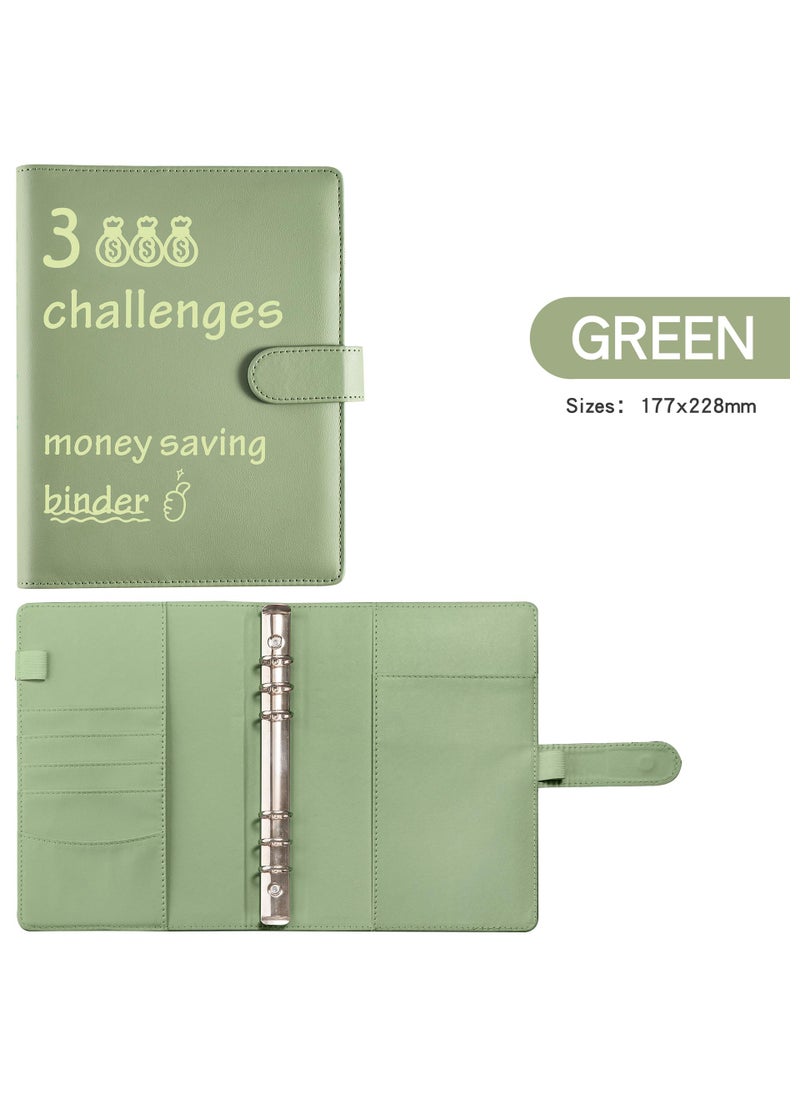 Generic Budget Binder, Cash Envelopes for Budgeting and Saving Money, Money Organizer Cash, Green  - Image 5