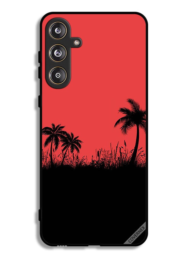 Covernex Samsung Galaxy M55 5G Protective Case Cover Dates Trees  - Image 1