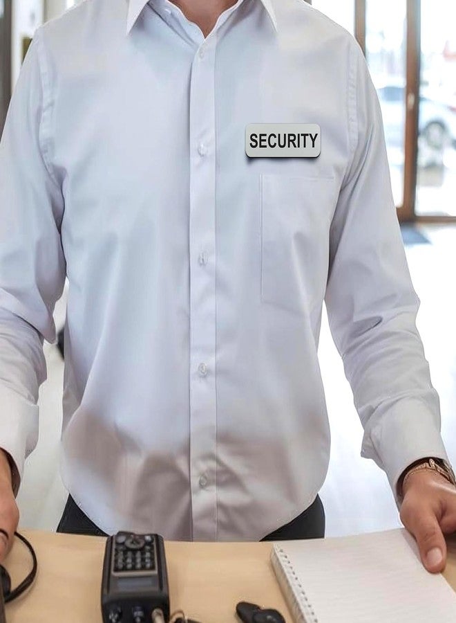 بطاقة تعريف أمنية 1 × 3، فضية (عبوة من 3 قطع) - Image 3