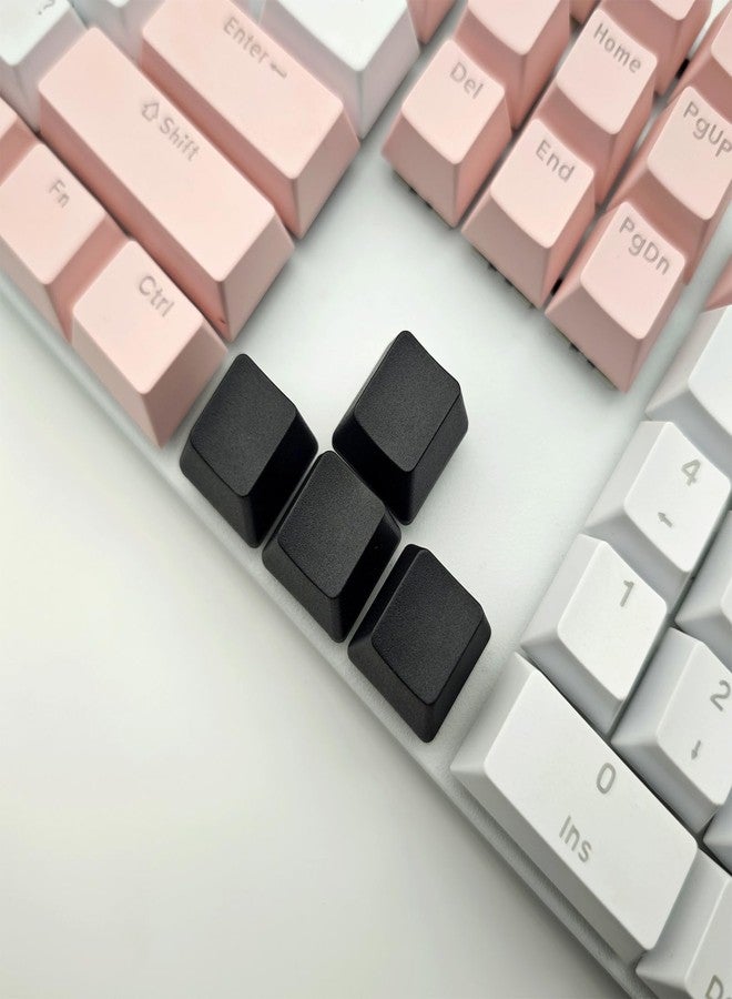Elacgap OEM Profile Blank Black Keycaps PBT Material 1U R4 Keycap for MX switches Mechanical Keyboard (Black, 20pcs) - Image 4
