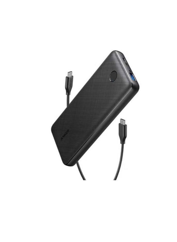 Generic - Anker Power Bank, PowerCore Essential 20000mAh Portable Charger with PowerIQ Technology and USB-C (Input Only), High-Capacity External Battery Pack Compatible with iPhone, Samsung, iPad, and More 20 watt Black - Image 1