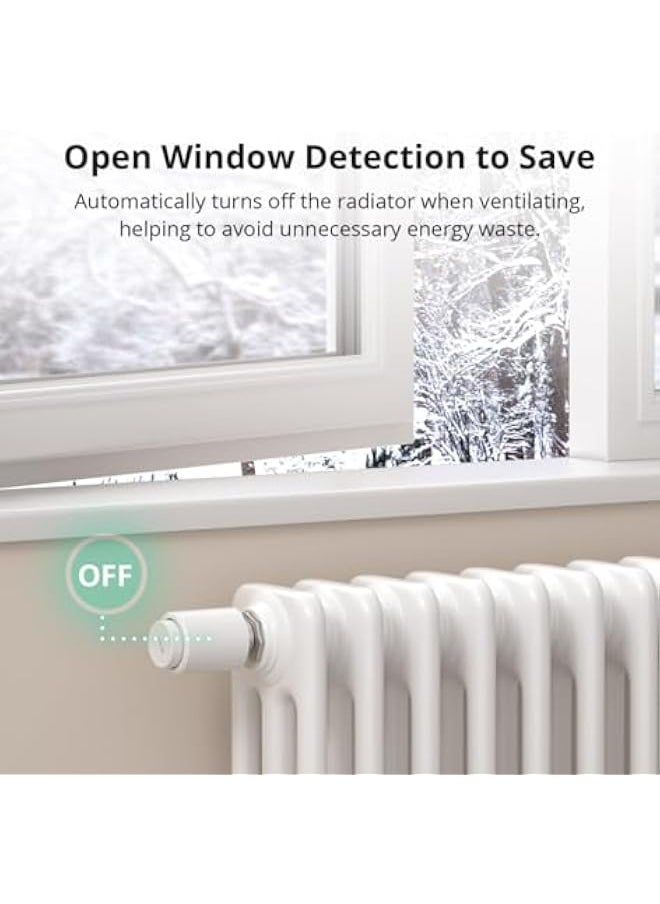 SONOFF - TRVZB Zigbee Thermostatic Radiator Valve Smart Home Heating Froest Protection Remote Group Control via eWeLink Alexa - Image 1