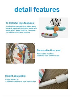 Everything For Kids Baby Activity Jumper Adjustable height  with Music  - Image 3