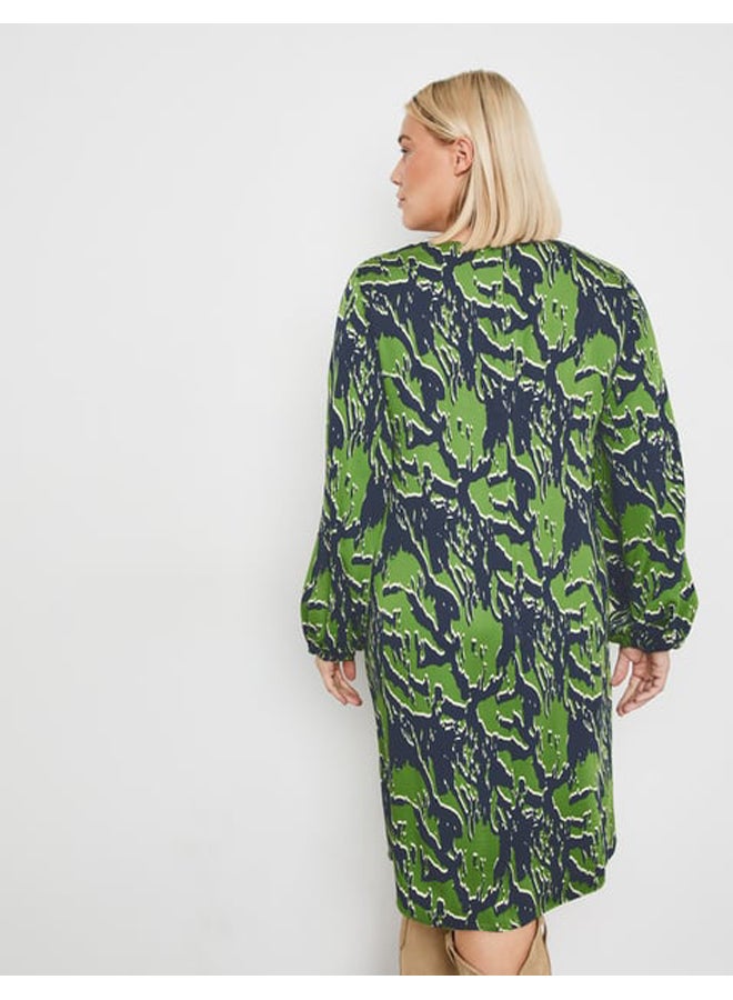 GERRY WEBER Knee-length dress with balloon sleeves  - Image 4