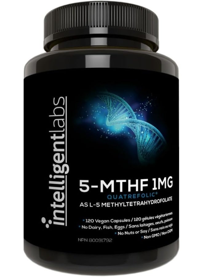 Intelligent Labs 1Mg L-5 Mthf - 120 Capsules - Image 1
