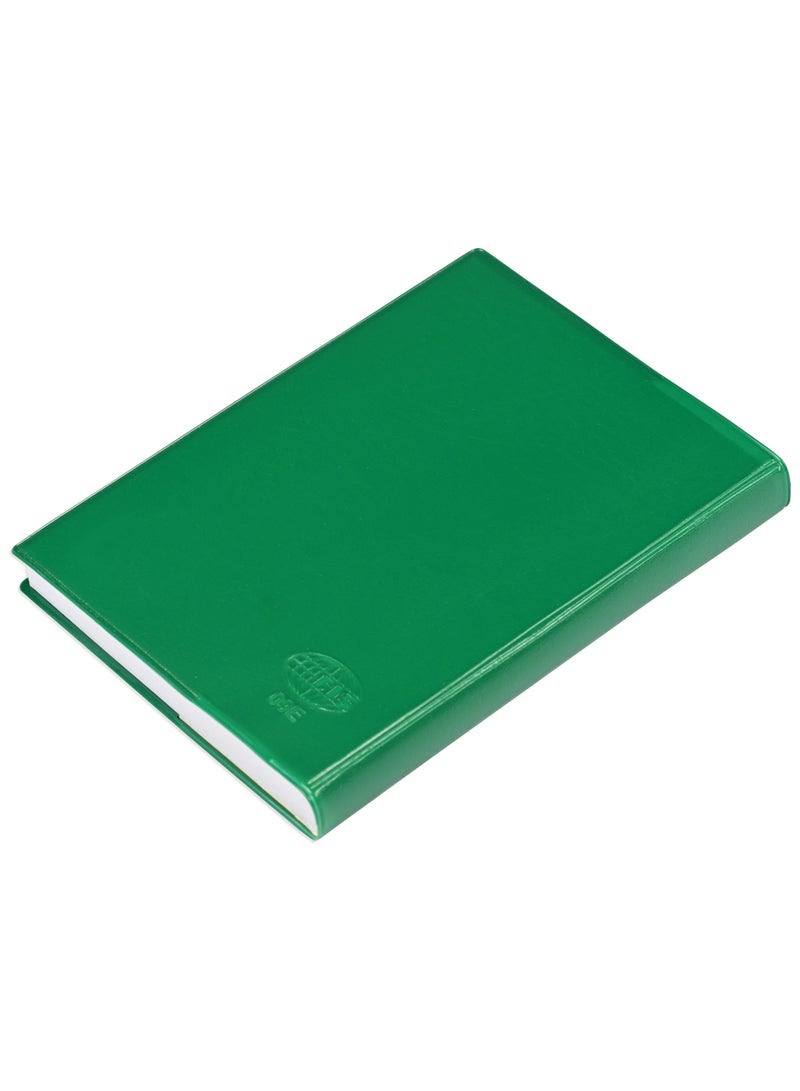 Fis 2025  Pocket Diary English With Pvc Soft Cover Green -FSDI09E25GR - Image 5
