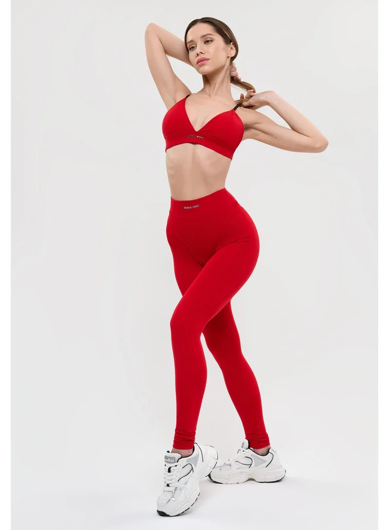 Bona Fide Charm Top Red Charm Sports Bra for Women for Women | Best Price UAE