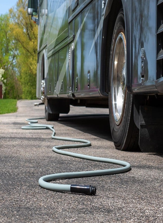 خرطوم حديقة Flexzilla Colors™ ذو قبضة قياسية 5/8 بوصة × 50 قدمًا، وصلات GHT من 3/4 بوصة إلى 11 1/2، لون رمادي داكن - Image 4