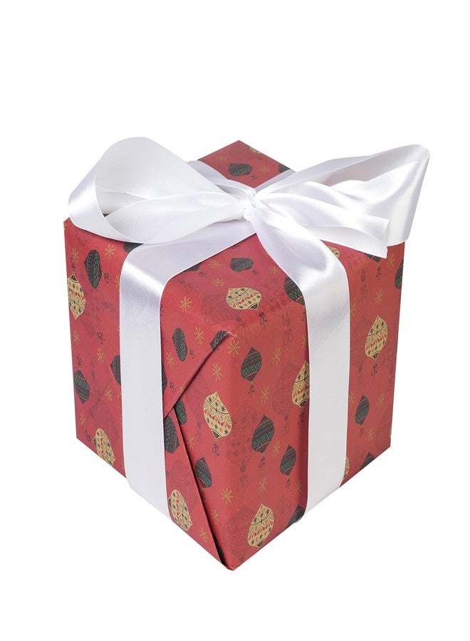 SDZMDL White Ribbon 2 Inch, 25 Yards/roll Solid Satin Ribbon for Valentine's Day Gift Wrapping, Bow & Eternal Flower Making, Floral Bouquets, Party Decoration. - Image 2