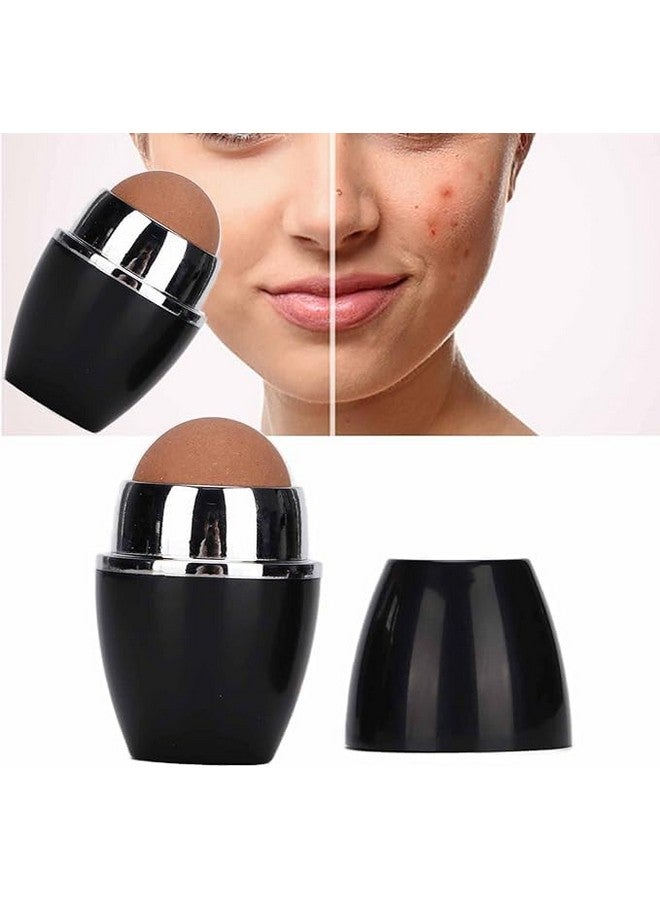 KOSTECH Oil-Absorbing Volcanic Stone Face Roller, Reusable Facial Skincare Tool for Oily Skin Care, Oil Control Face Roller - Image 3