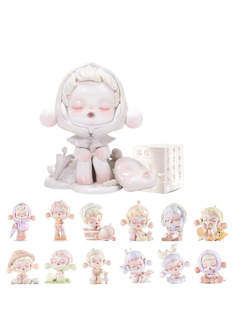 POP MART Skullpanda Warmth Series  Skullpanda Blind Box Figures  Random Design Action Figures Collectible Toys Home Decorations  Single Box  - Image 1