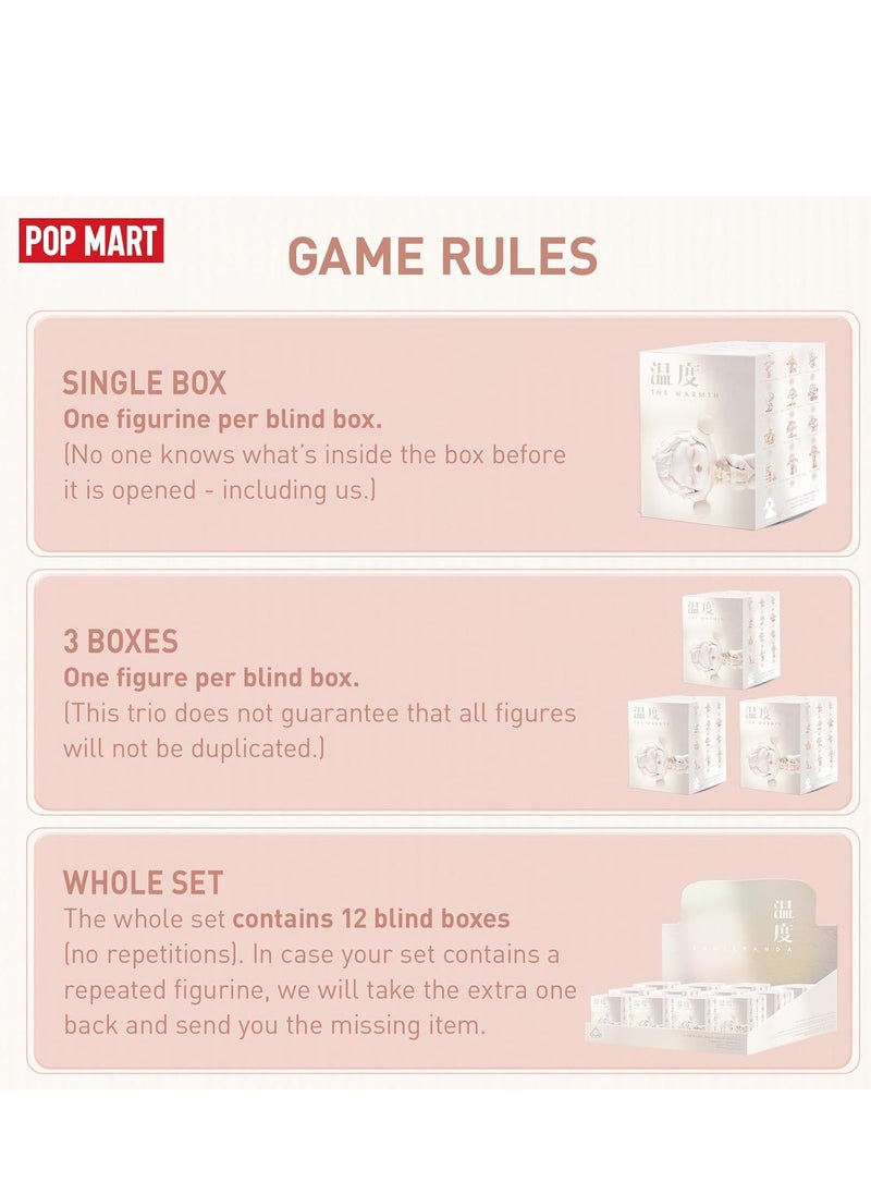 POP MART Skullpanda Warmth Series  Skullpanda Blind Box Figures  Random Design Action Figures Collectible Toys Home Decorations  Single Box  - Image 2