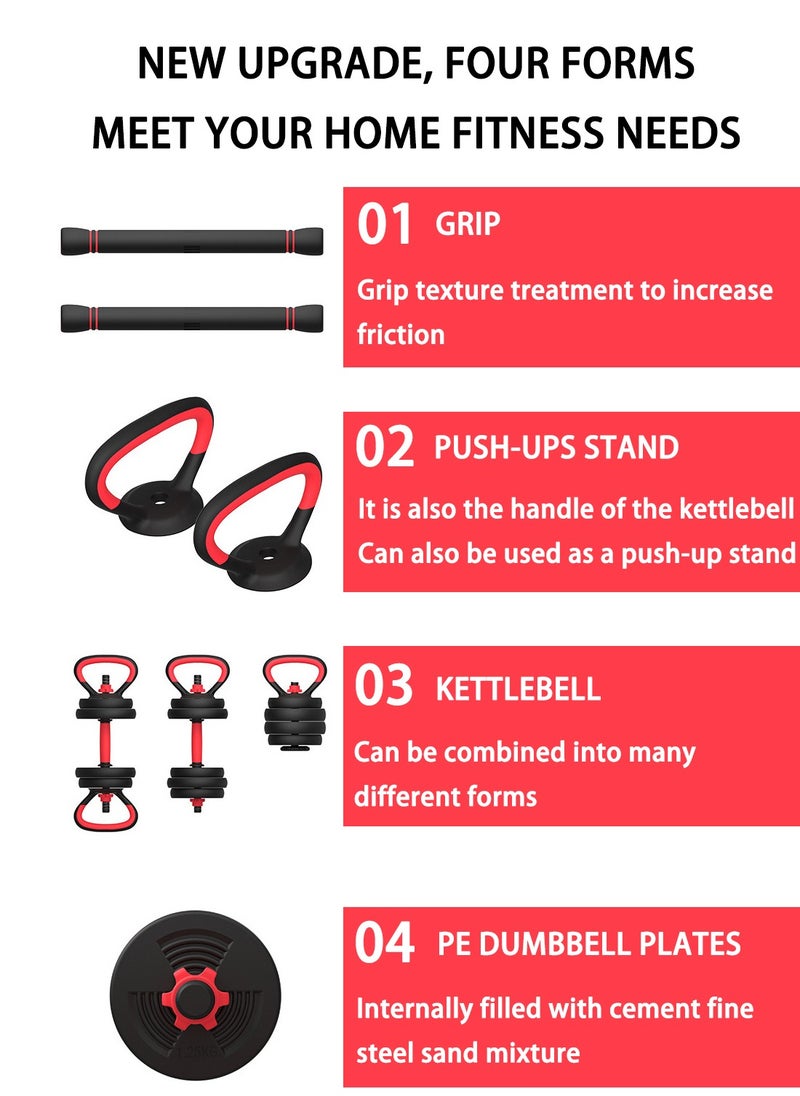 15KG Dumbbell Barbell Kettlebell Set 4 Modes Of Body Shaping Exercise To Increase Strength And Enhance Physique Male And Female Multi-Combination Can Freely Adjust The Weight - pzsku/Z845E282AD711E21E7B33Z/45/_/1698237218/91d4e892-4f34-4da1-880e-7a4f8b8e2a5d