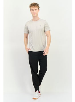 RBX Men Sportswear Fit Short Sleeves Training T-Shirt, Stone  - Image 4