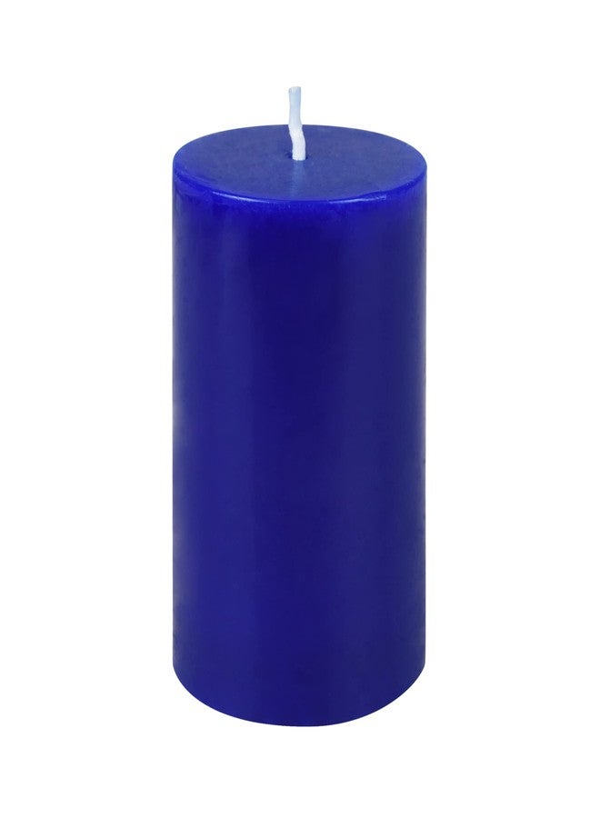 Jeco “2” Diameter by 3” Blue Pillar Candle,CPZ-2306 - Image 1