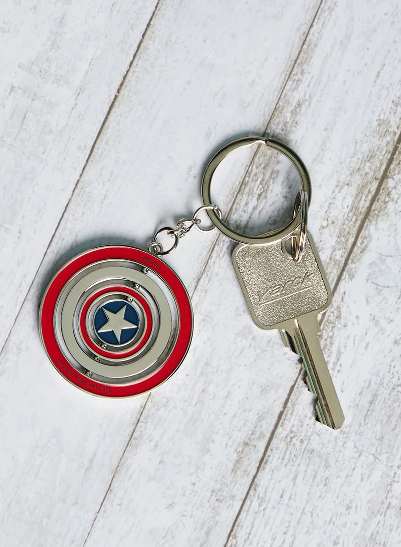 Half Moon Bay Captain America Keyring